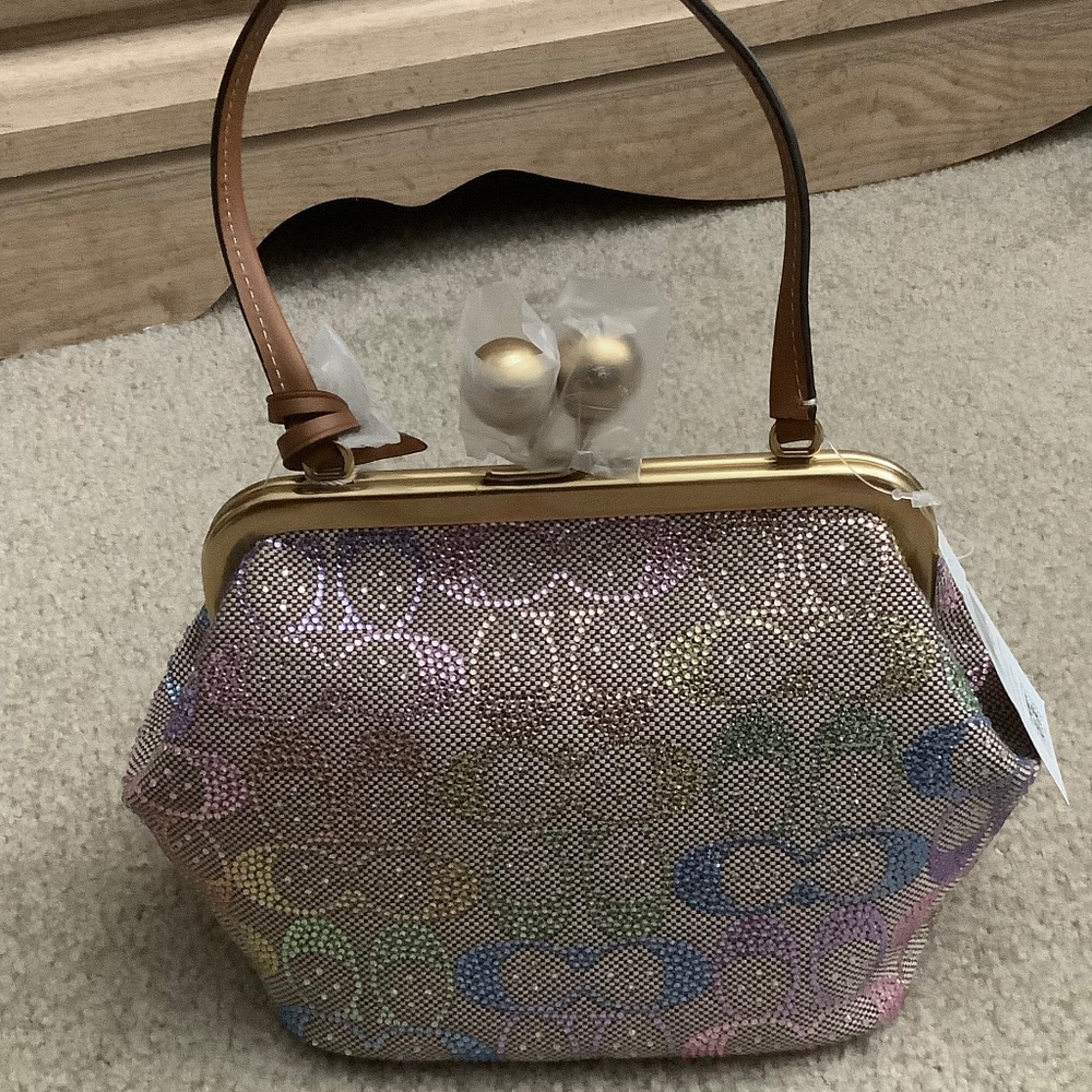 Coach Kisslock Frame Bag - Picture 3 of 9